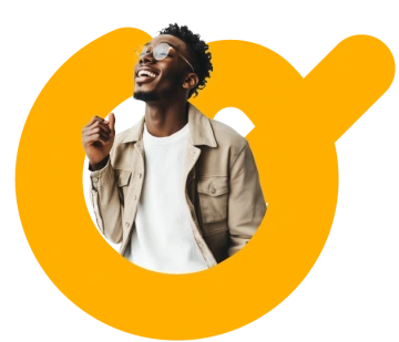 Uchazeč o práci v ikoně logotypu NO77