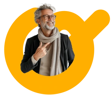 Uchazeč o práci v ikoně logotypu NO77