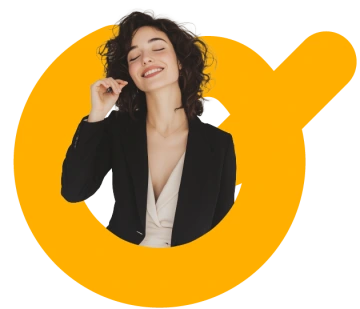 Uchazečka o práci v ikoně logotypu NO77