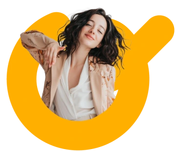 Uchazečka o práci v ikoně logotypu NO77