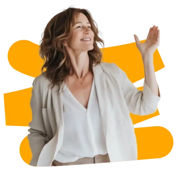 Uchazečka o práci s linkou NO77 na pozadí